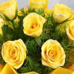 Enticing 8 Yellow Roses Bouquet - Image 3