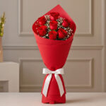 7 red roses Bouquet