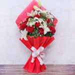 Lilly N Roses Bouquet