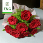 8 Roses Bouquet - Image 2