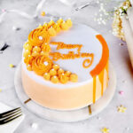 Butterscotch Designer Cake