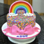 Rainbow Sprinkle Cake