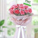 exotic 15 pc carnation Bouquet