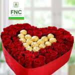 Express Love Heart Shape Rose