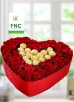 Express Love Heart Shape Rose