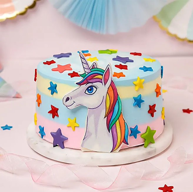rainbow-unicorn-cake Rainbow Unicorn Cake - Image 1